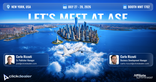 Meet ClickDealer at Affiliate Summit East 2026!
