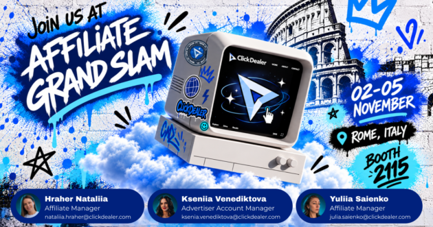ClickDealer Heads to Rome for Affiliate Grand Slam 2026