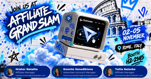 ClickDealer Heads to Rome for Affiliate Grand Slam 2026